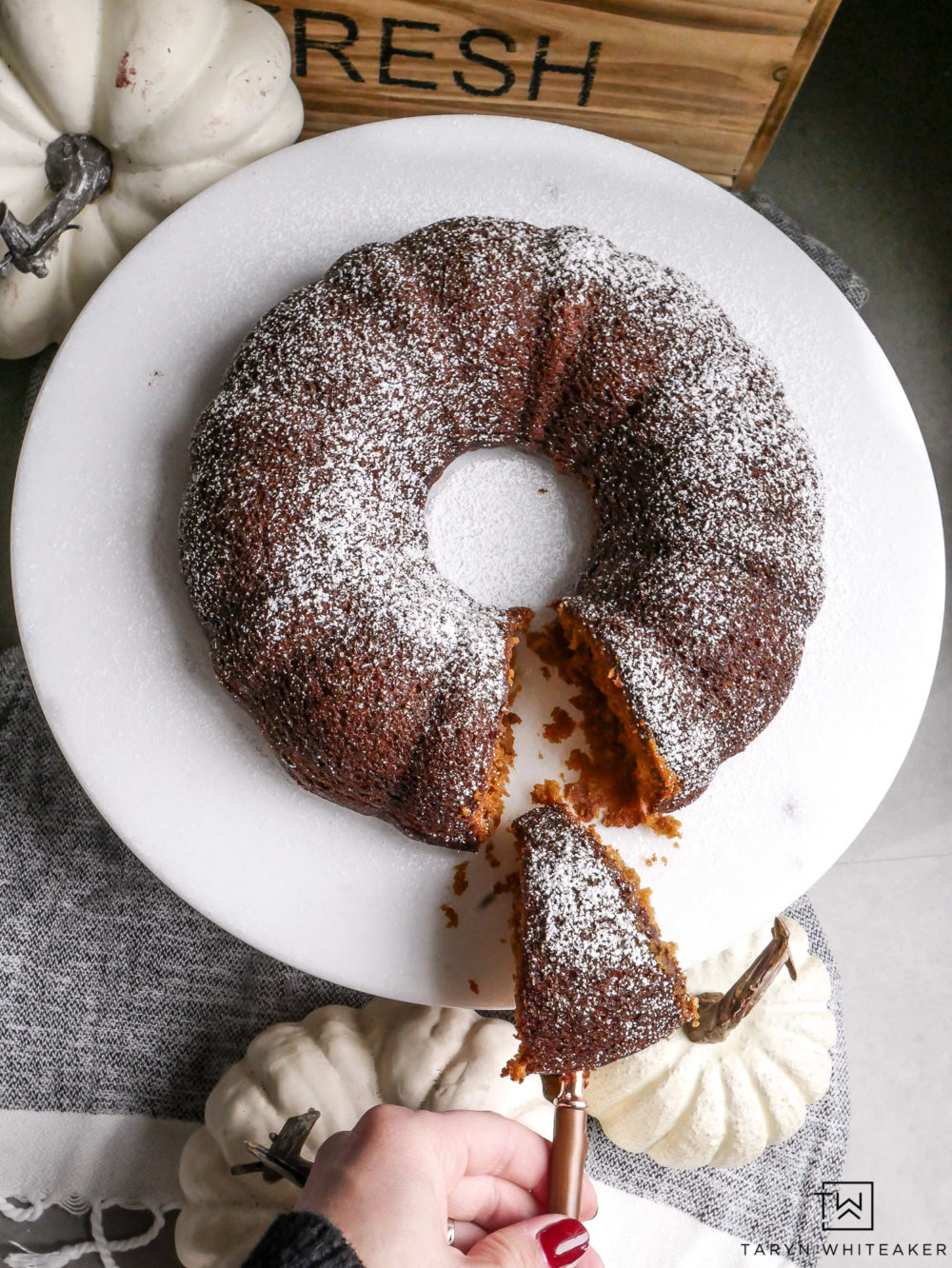 Easy, delicious, light and fluffy gluten free pumpkin bread!