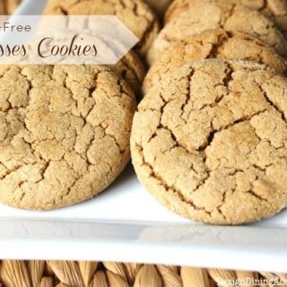 Gluten-Free Molasses Cookies by Design, Dining + Diapers
