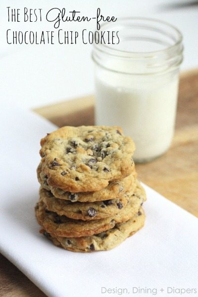 Gluten-Free Chocolate Chip Cookies by Design, Dining + Diapers