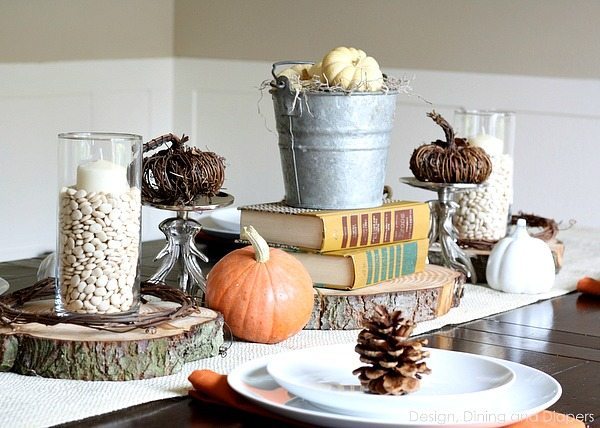 Eclectic Fall Tablescape 