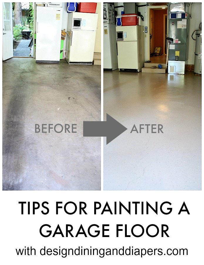 How To Paint A Garage Floor Tips On An Easy DIY Painting Project