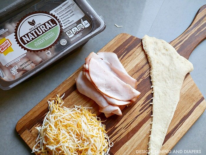 Turkey Cheese Rolle Ups with Oscar Mayer Selects Natural