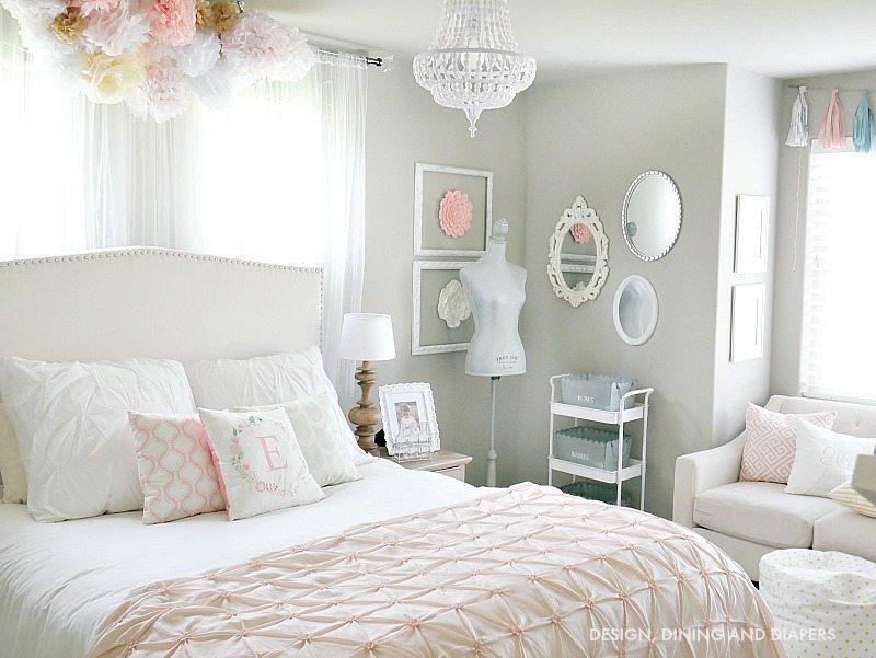 White bedroom 2025 for girl