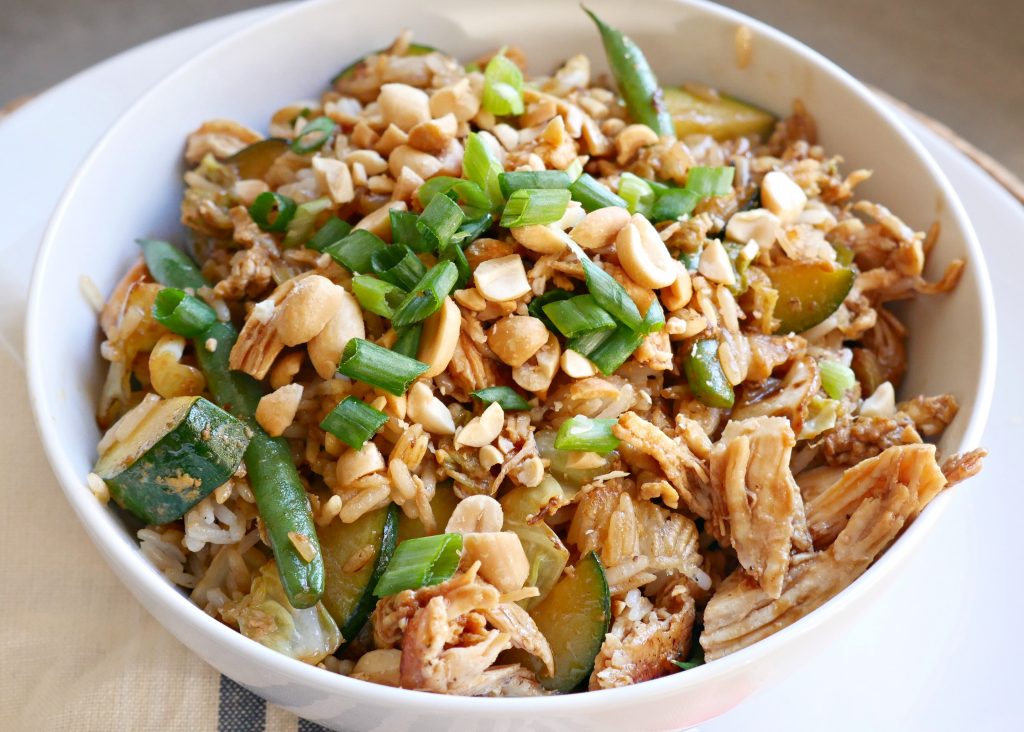Chicken Fried Rice - A Blue Apron Dinner - Taryn Whiteaker Designs