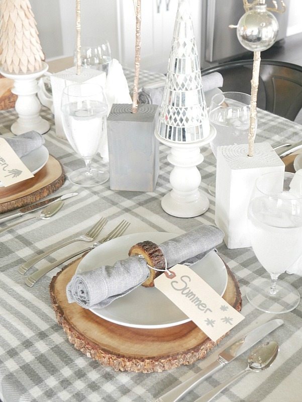 Cozy and Elegant Winter Table Setting 