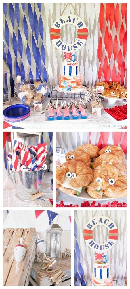 Nautical Birthday Party Ideas - Great For A Kid's Party  Nautical birthday  party, Nautical party decorations, Nautical themed party