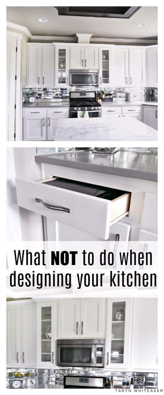 Kitchen Drawer Organization Ideas - Taryn Whiteaker Designs