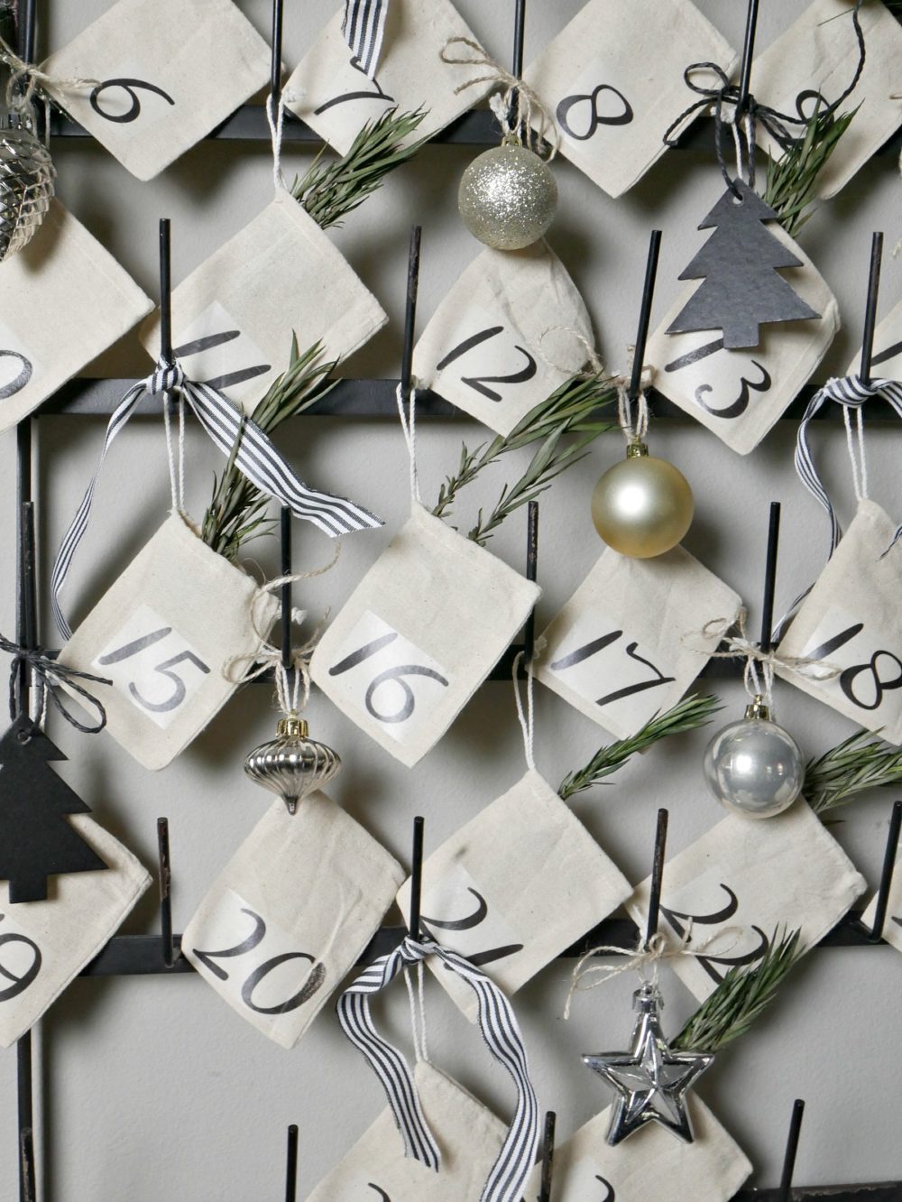 DIY Advent Calendar Display Taryn Whiteaker Designs
