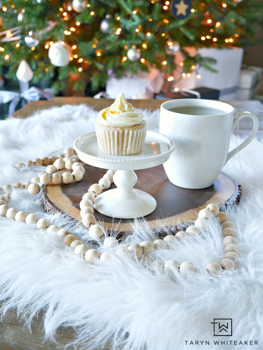 Want a unique cupcake flavor for your next party? Learn how to make these Black Tea Cupcakes with Honey Buttercream using cake mix! #cupcakes #buttercream #blacktea