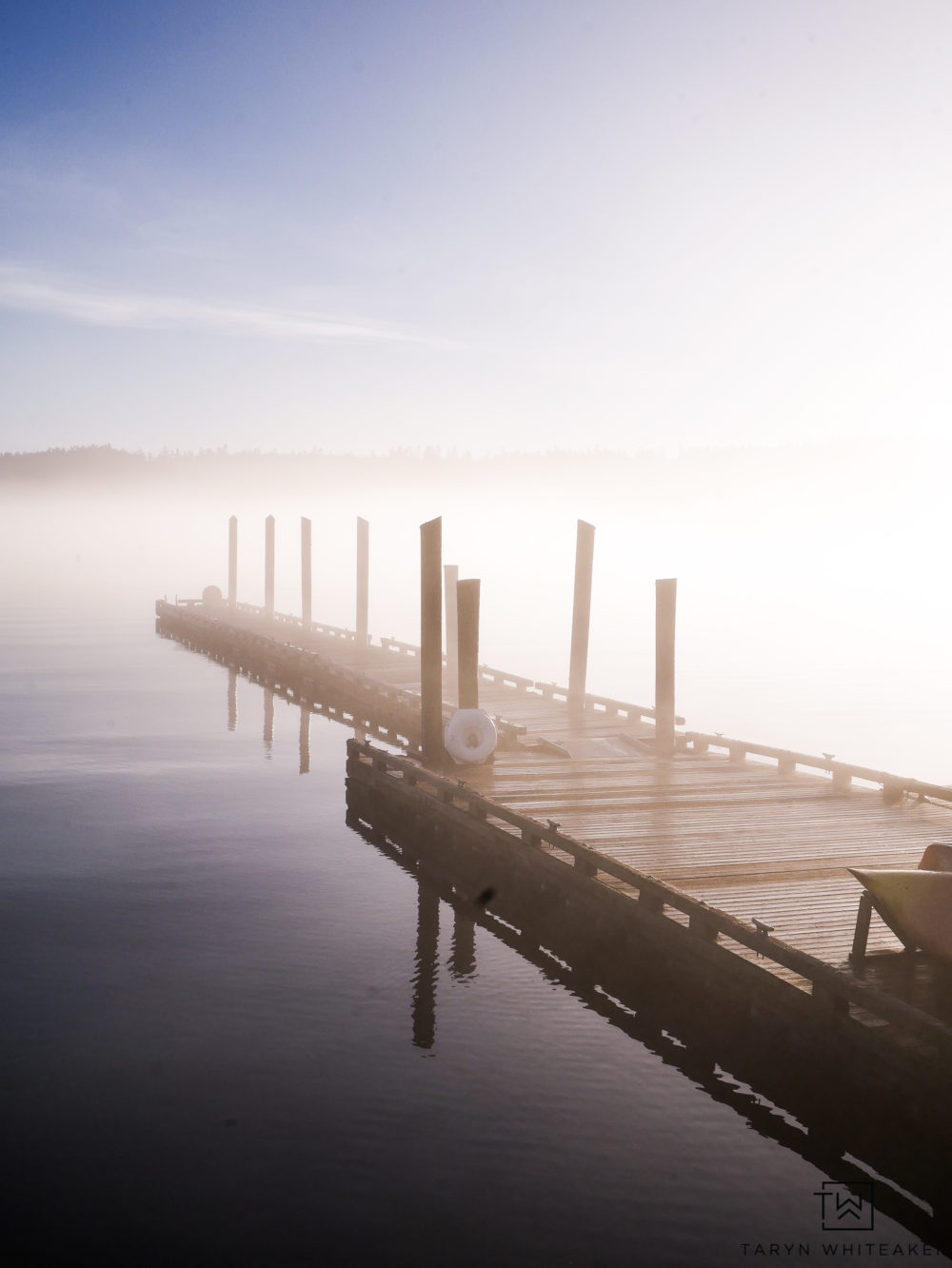 Winter time in Coupeville, Washington on Whidbey Island. 