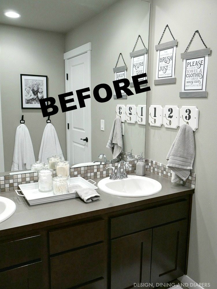 Small Bathroom Design Double Vanity