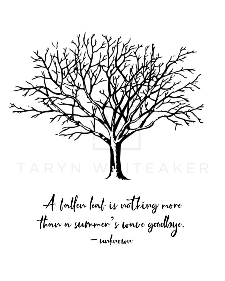 Free Fall Printables - Taryn Whiteaker Designs