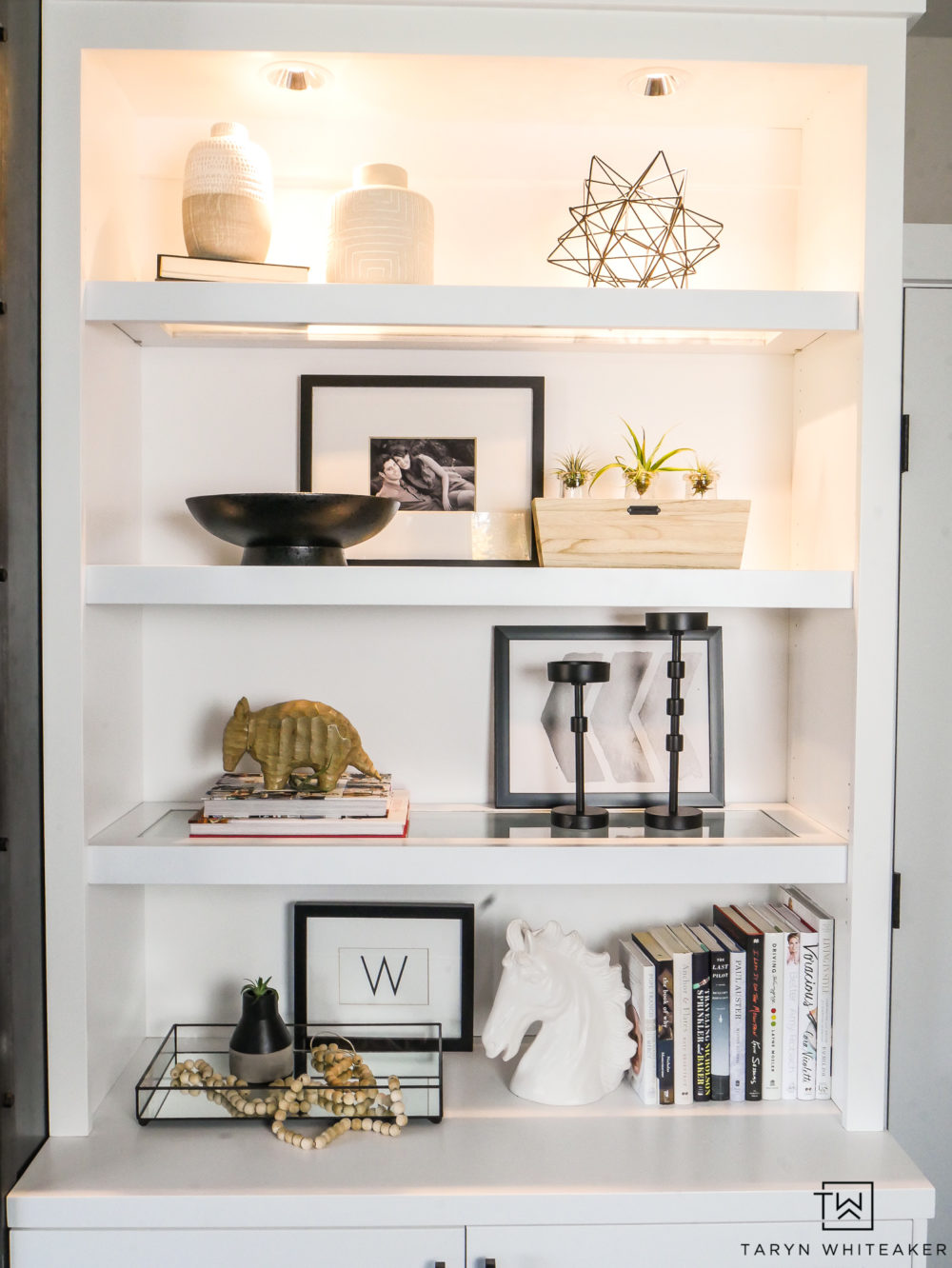 Installing Open Shelving In Kitchen - Taryn Whiteaker Designs