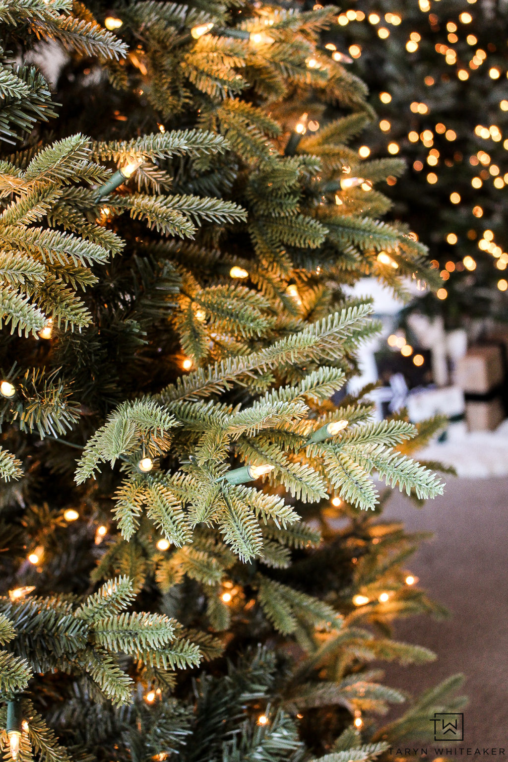 Real Versus Artificial Christmas Trees - Taryn Whiteaker Designs