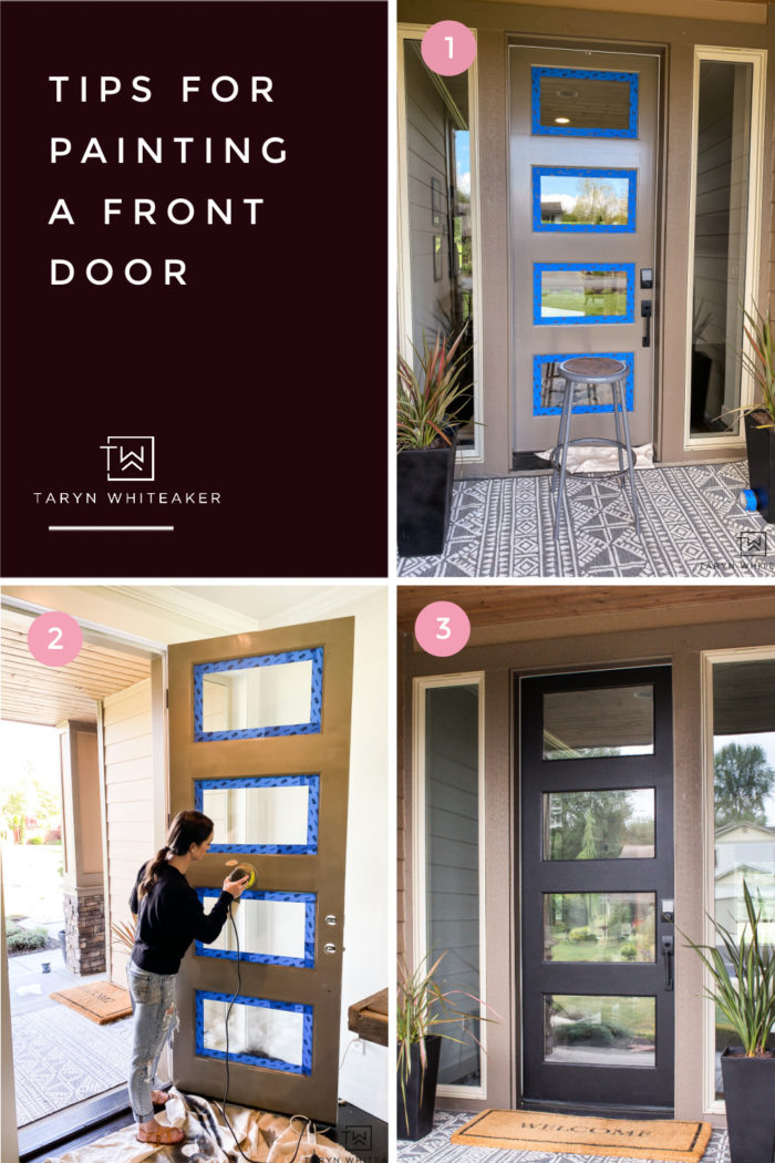 Get Tips for painting your own front door!