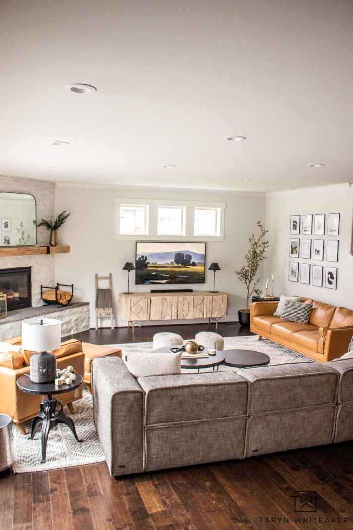 Modern Transitional Dining Room - Taryn Whiteaker Designs