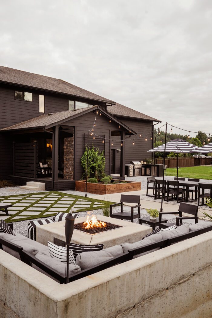 Modern Pacific Northwest Backyard Design - Taryn Whiteaker Designs