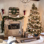 Classic Christmas Tree and Mantel