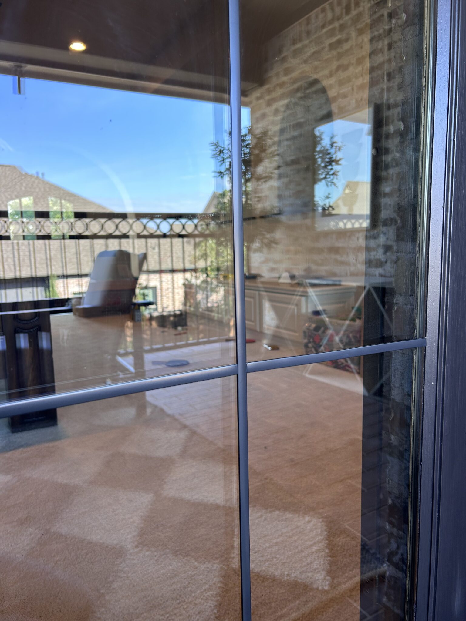 DIY Faux French Door Window Panes Taryn Whiteaker Designs