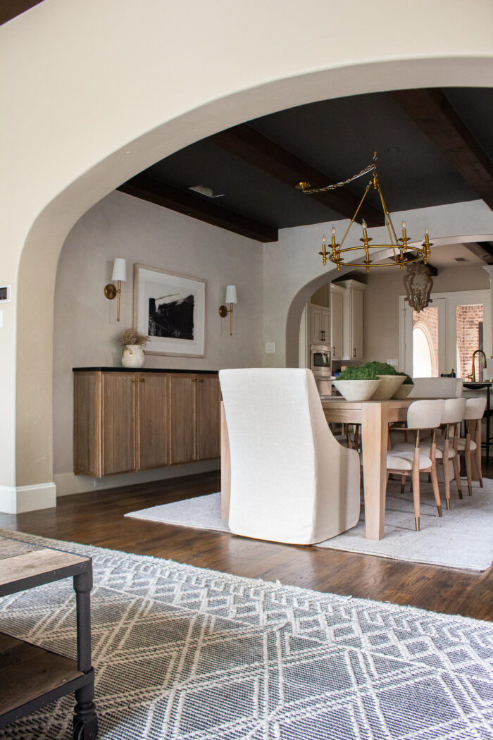 Modern Transitional Dining Room - Taryn Whiteaker Designs