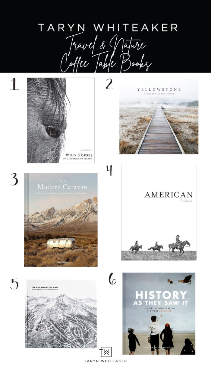 My Fav Travel & Nature Coffee Table Books